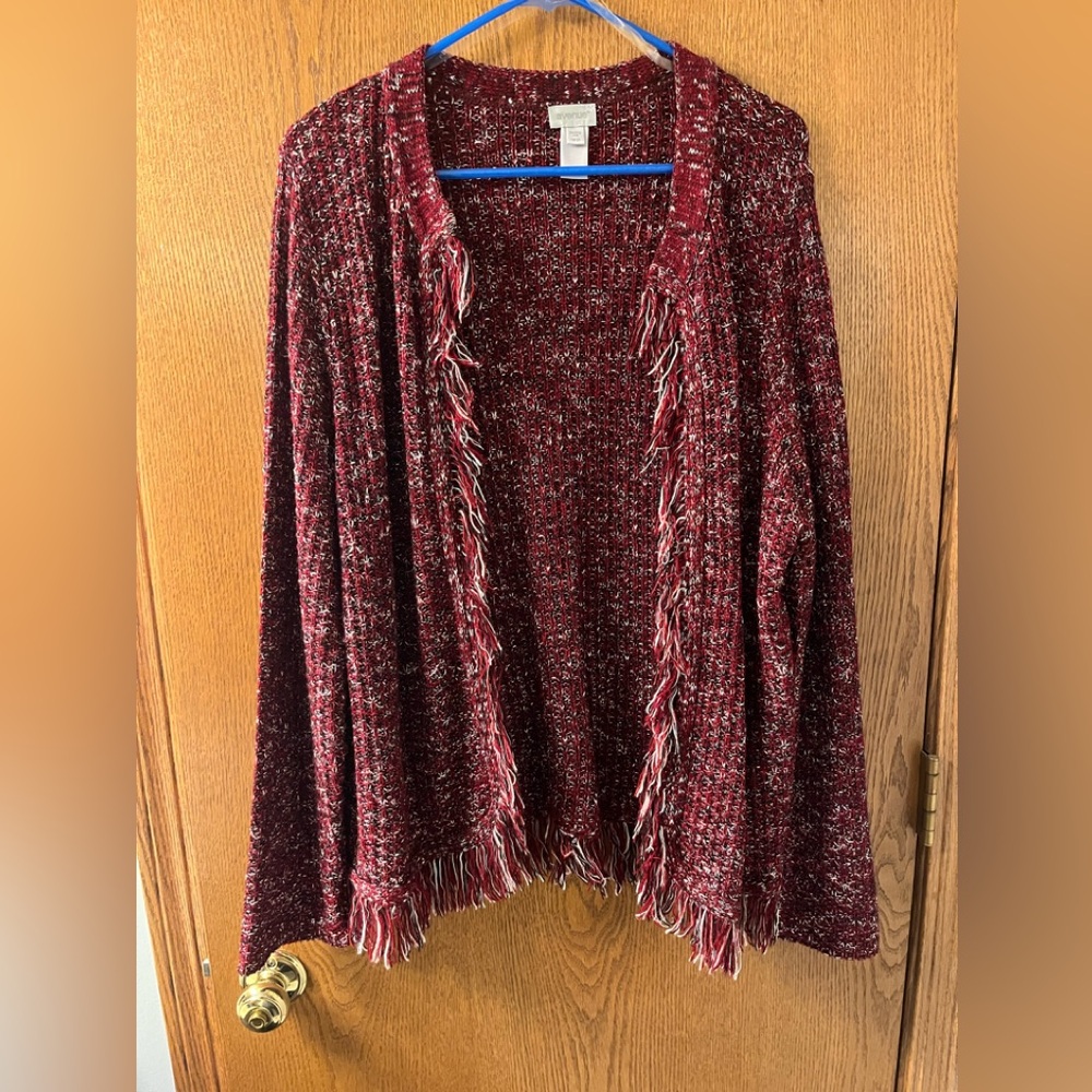 Lane Bryant Fringed Sweater